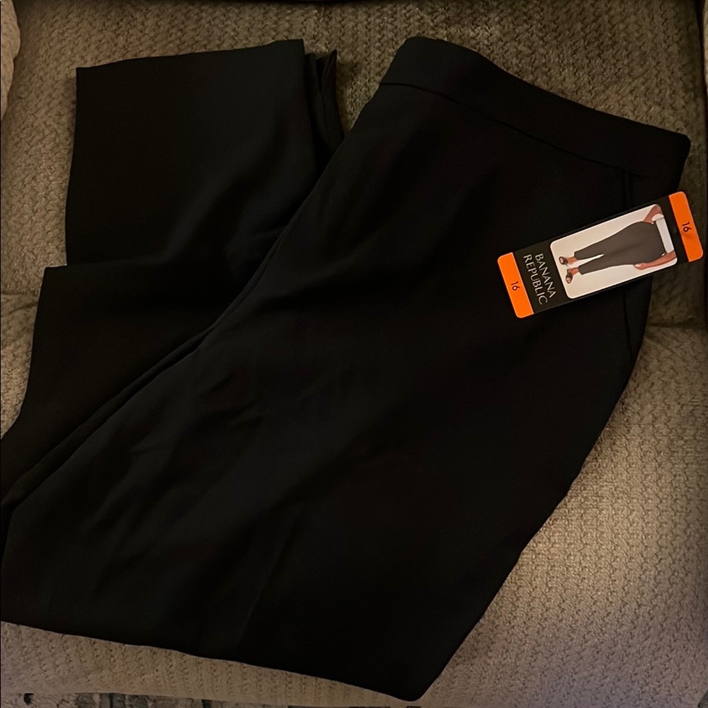 Black Relaxed Fit Pants